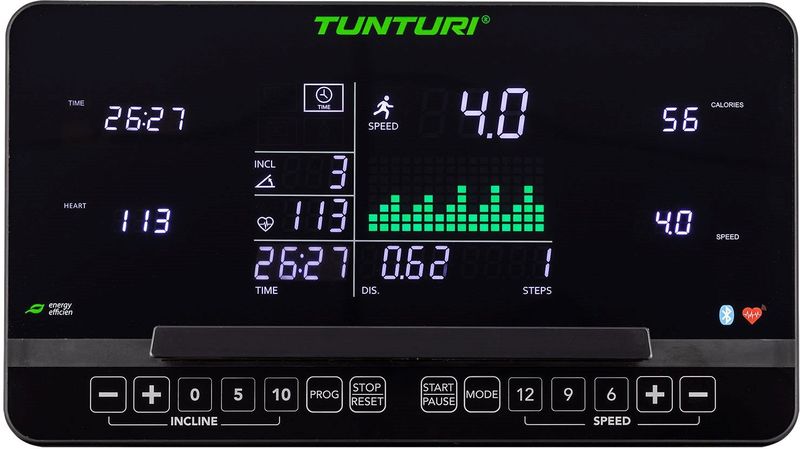 Tunturi - T80 Signature - Loopband - Zwart - Robuust - Voor Intensief Gebruik