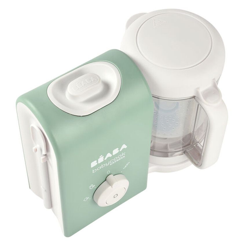 Robot Babycook Express Vert sauge - Ecru