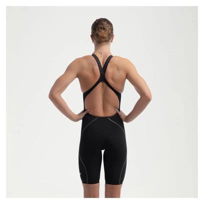 Maillot de Bain 1 pièce Femme Speedo Fastskin LZR Pure Intent 2.0 Kneeskin Noir