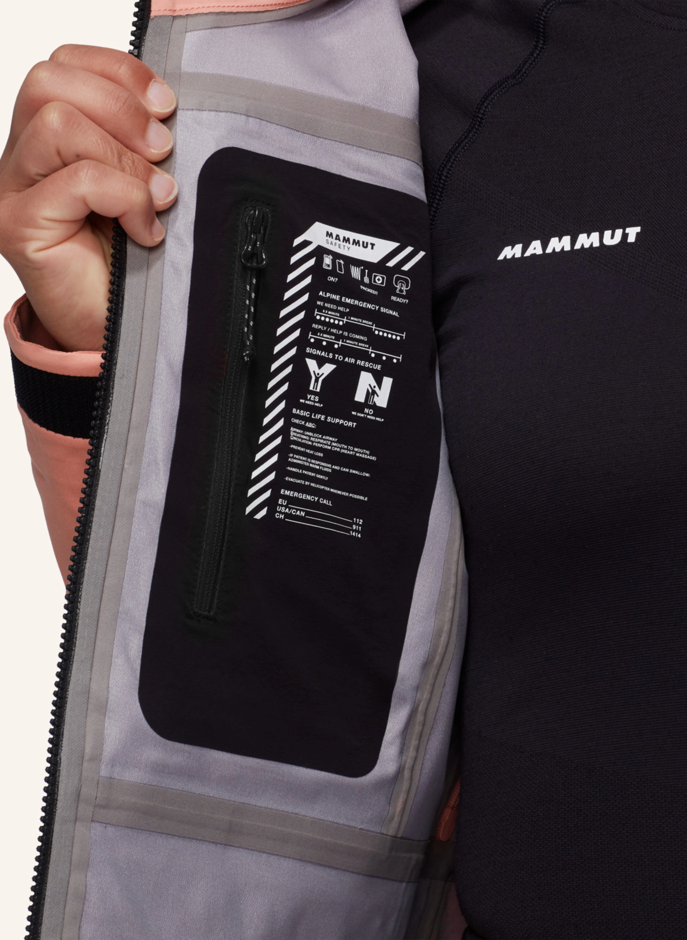 MAMMUT Hardshelljacke STONEY mit Kapuze