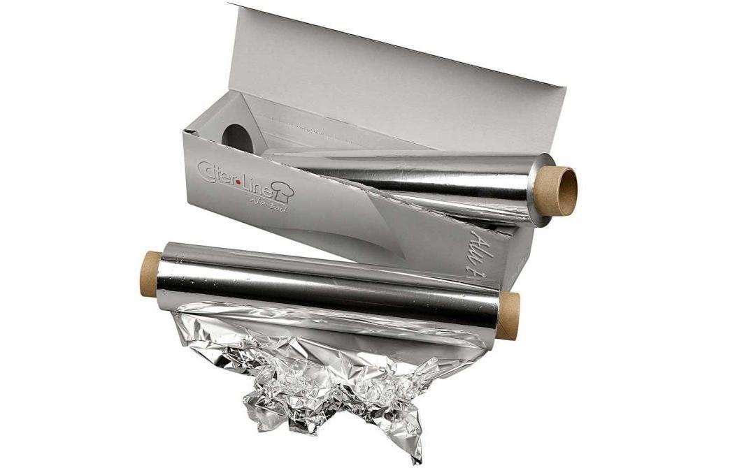 Alufolie Grosspackung 30 cm x 150 mAluminiumfolie ideal zur Verpackung, Abdeckung und Isolierung