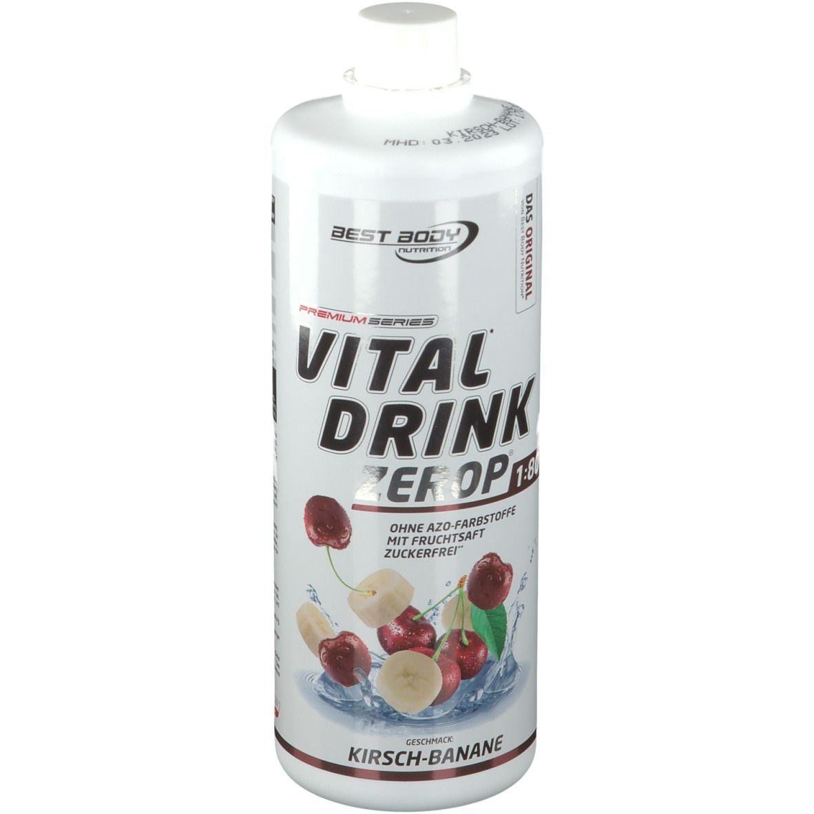 Best Body Nutrition Low Carb Vital Drink, Kirsche-Banane