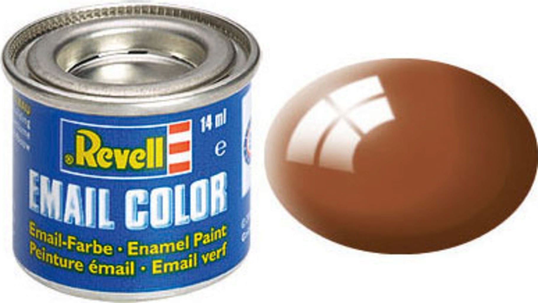 Revell  Email Color lehmbraun, glänzend, 14 ml    Die beliebten Farben von Revell in 89 verschiedenen Farbtönen