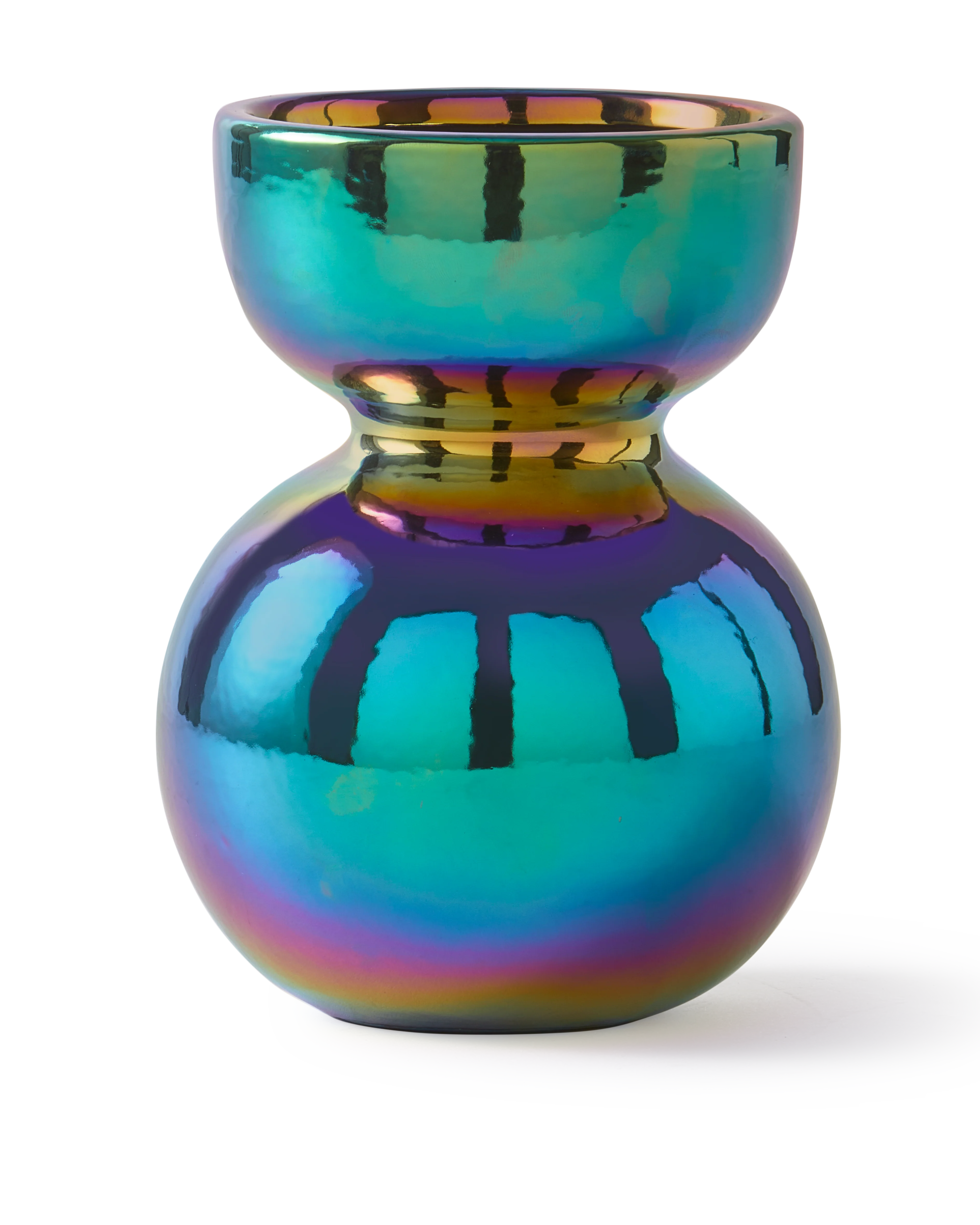 POLSPOTTEN  Boolb Oily vase, Multi-colour - lille