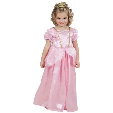 Widmann 1274P Kinderkostüm Prinzessin Rosa Gr. 98/104 sortiert, Kleid
