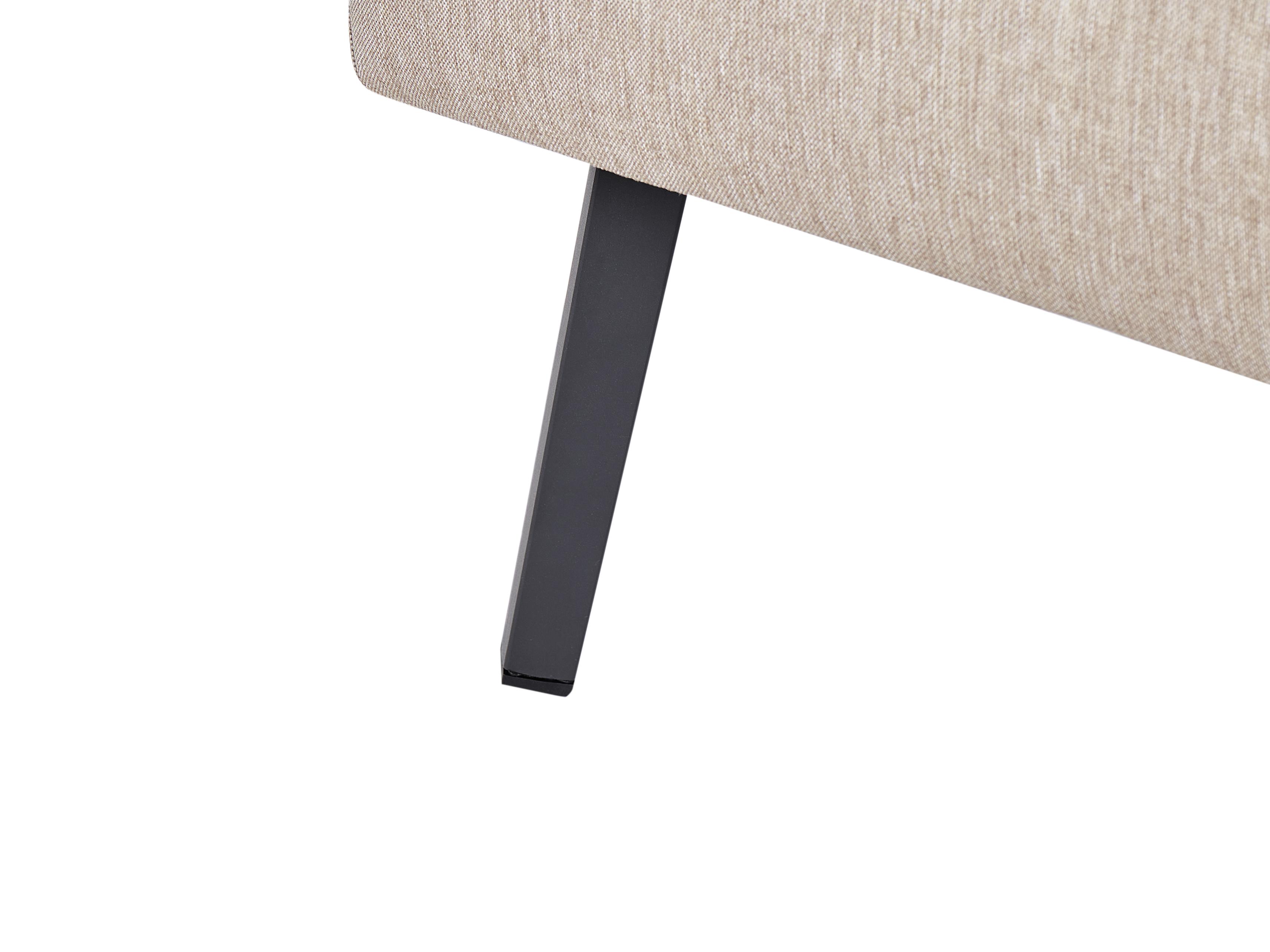 Tuin hoekloungeset met tafel 4-zits SORRIVOLI linkszijdig Beige