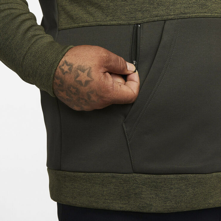 Nike Therma Fleece Traeningshaettetroje Grøn