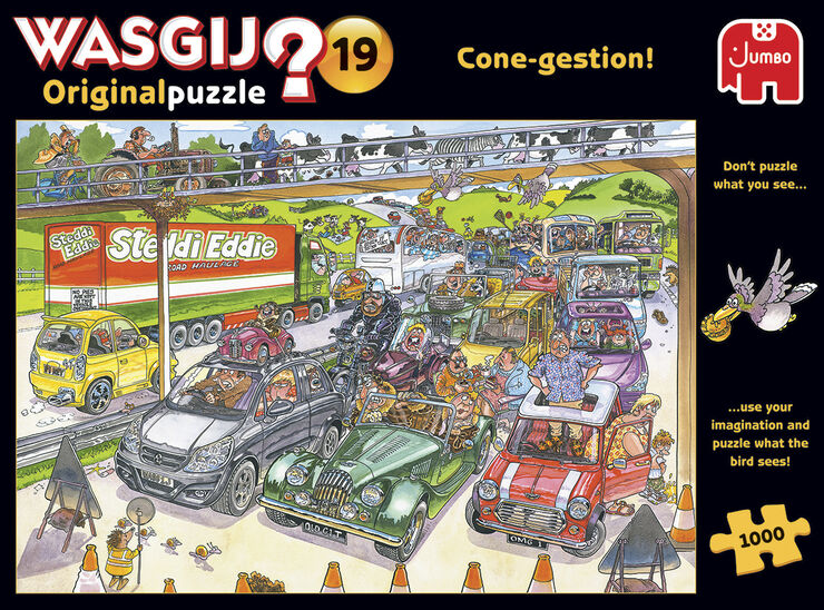 Wasgij puslespil Cone-gestion!
