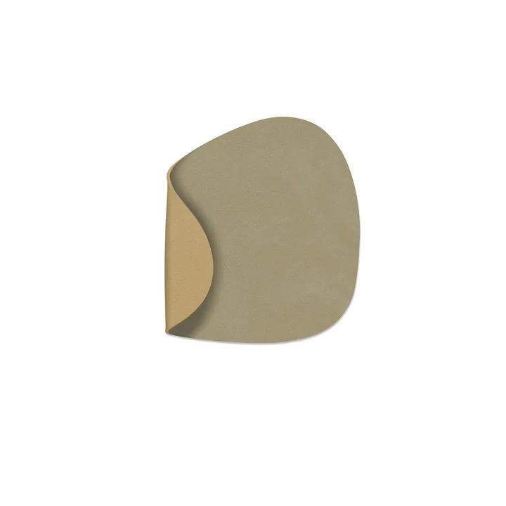 Lind DNA - Glasuntersetzer Curve Double, Nupo herbal dust / khaki