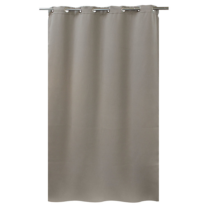 Rideau occultant phonique Louca L.240 x l.140 cm beige