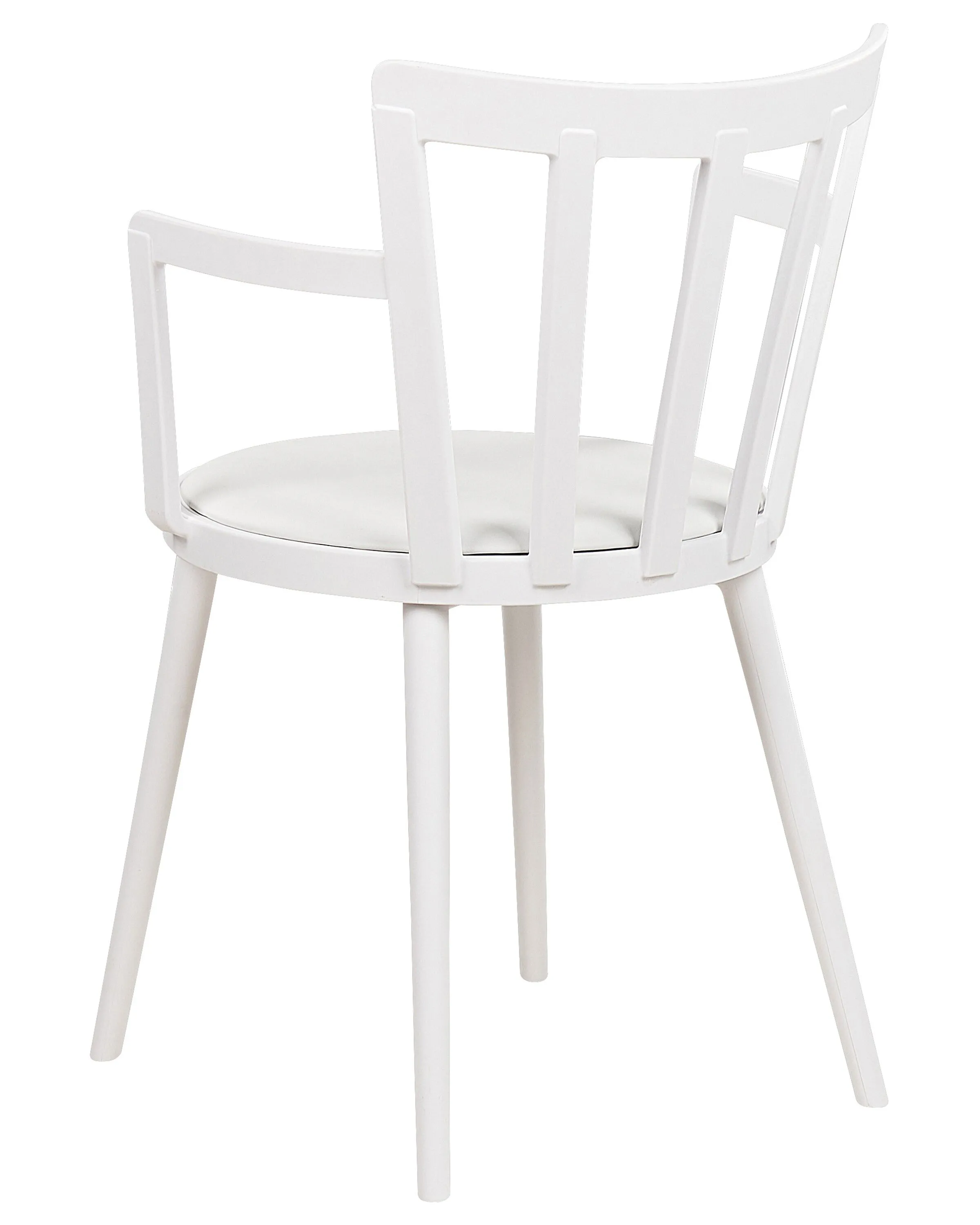 Set van 4 eetkamerstoelen MORILL Wit