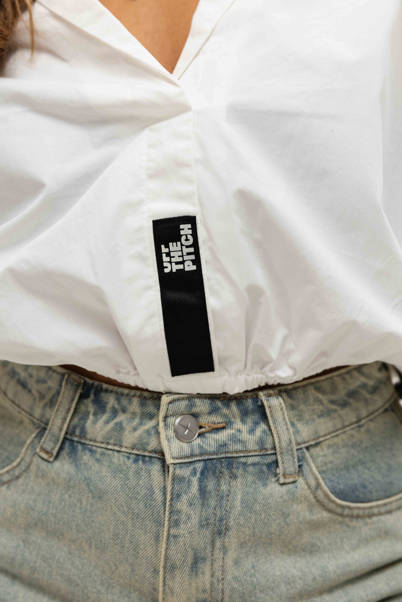 Off The Pitch Branded Kenzie Shirt Dames Wit