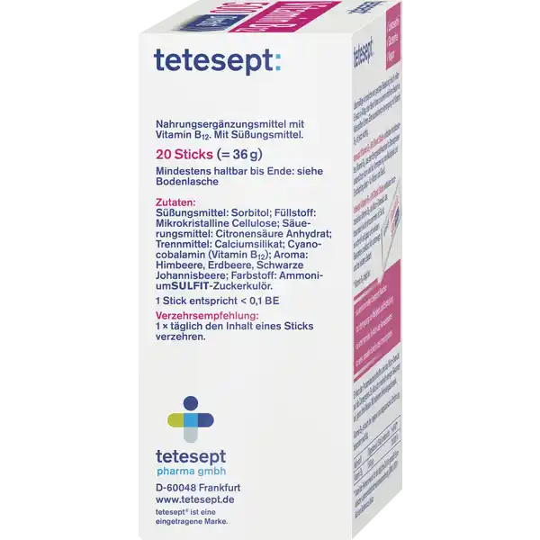 Vitamin B12 Sticks 500µg