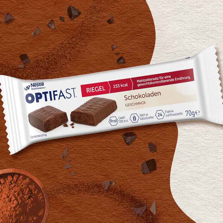 Optifast Riegel Schokolade, 6X70 g