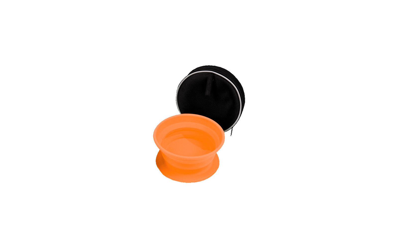 Disc-O-Bed Dog-Bowl faltbarer Silikon Futternapf Set 2 Stück
