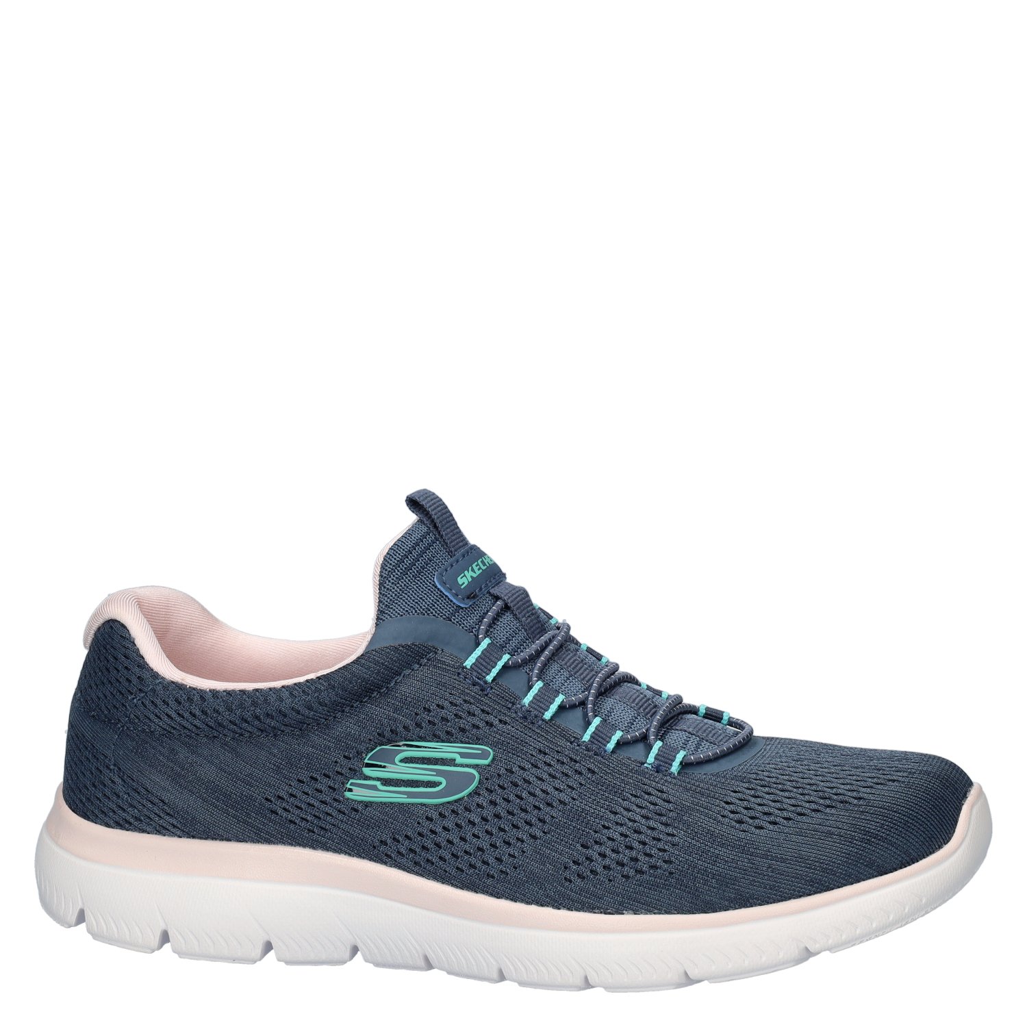 Summits dames sneaker Skechers Blauw