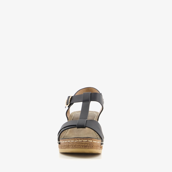 Blue Box dames sandalen met sleehak