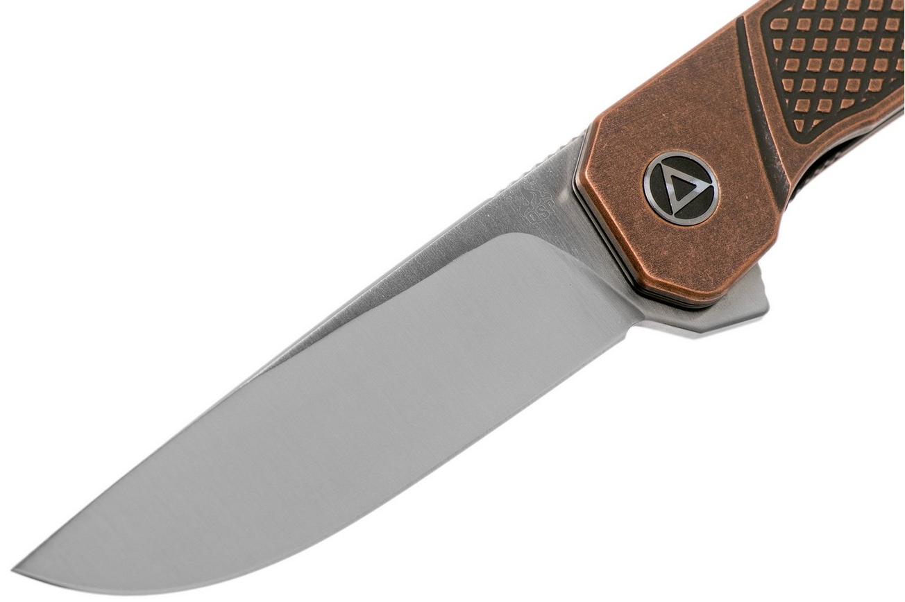 QSP Knife Osprey QS139-E1  Textured Copper, Satin, zakmes
