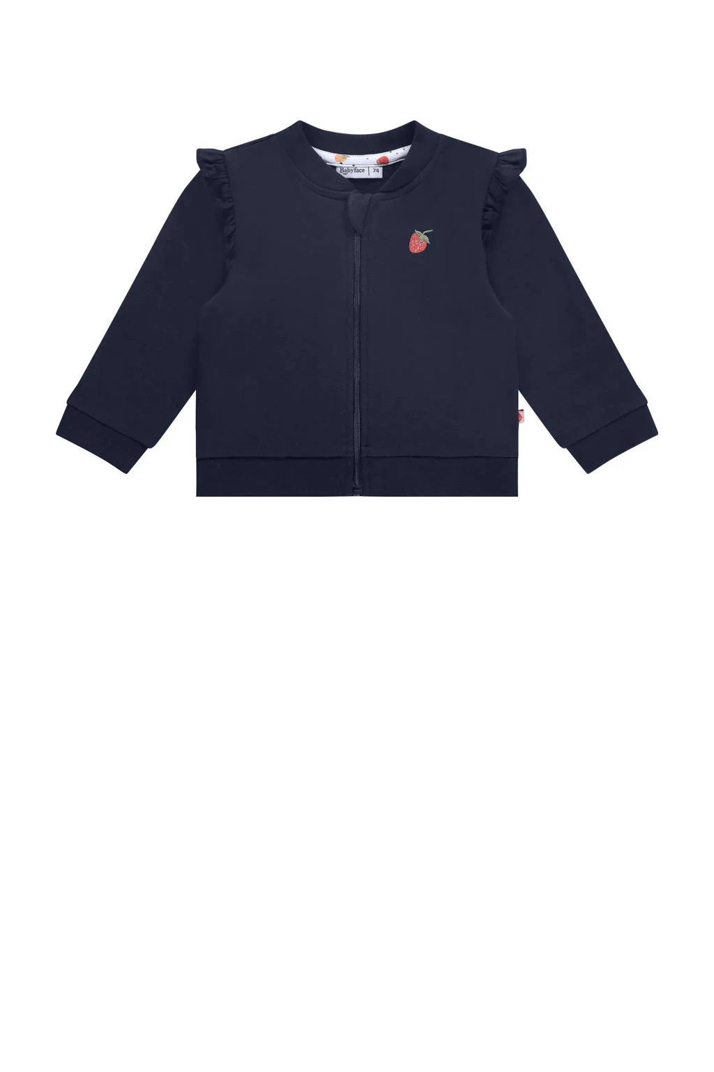 Babyface sweatvest blauw
