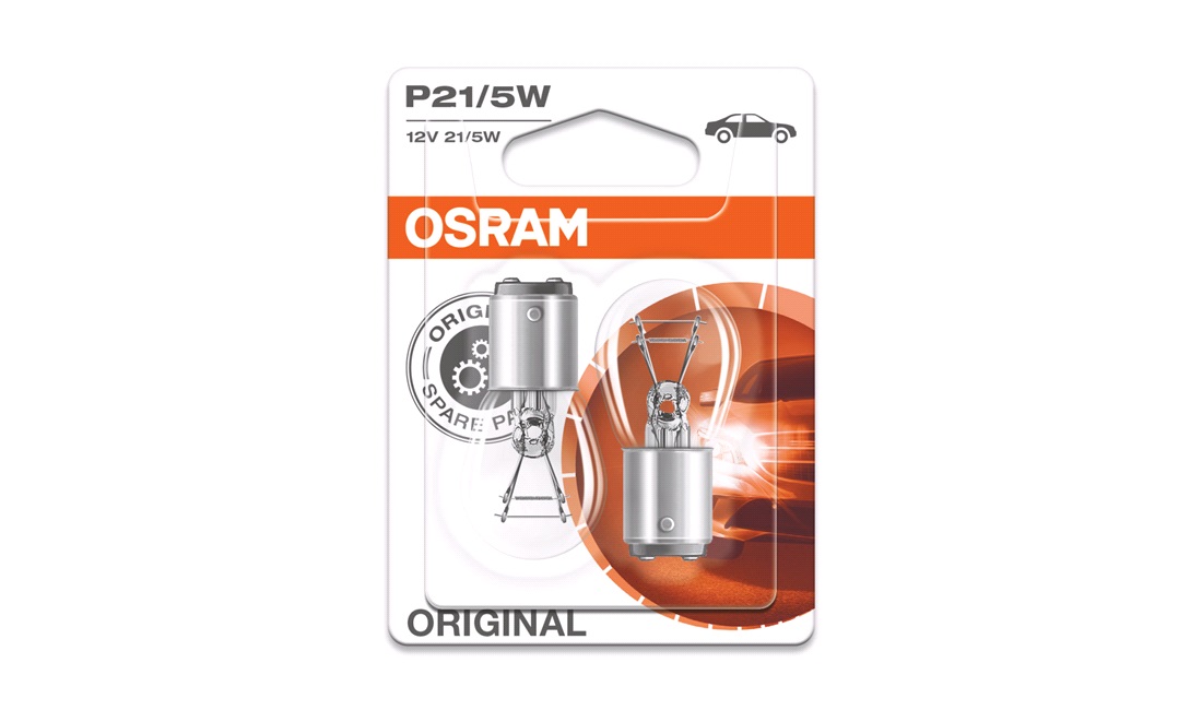 Pæresæt 2x P21/5W BAY15d 12V-21/5W OSRAM