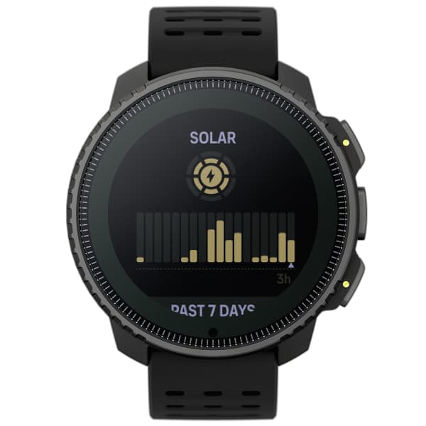 Montre cardio GPS SUUNTO VERTICAL STEEL SOLAR ALL BLACK