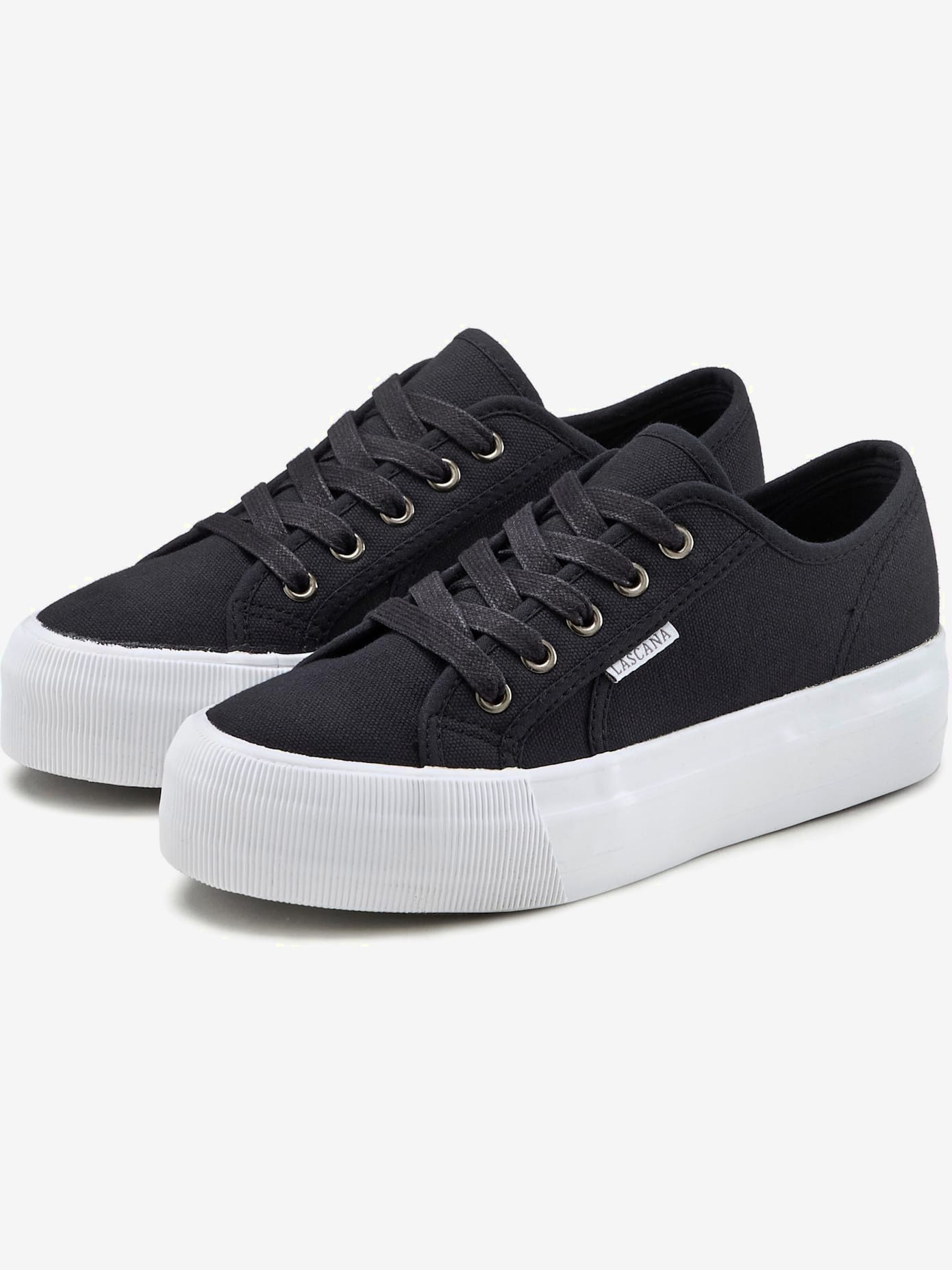 Baskets talon compensé tendance