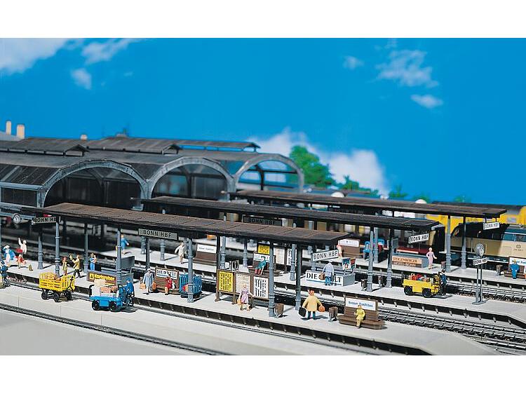 Faller Bahnsteige H0 Set mit 2 Bahnsteigen