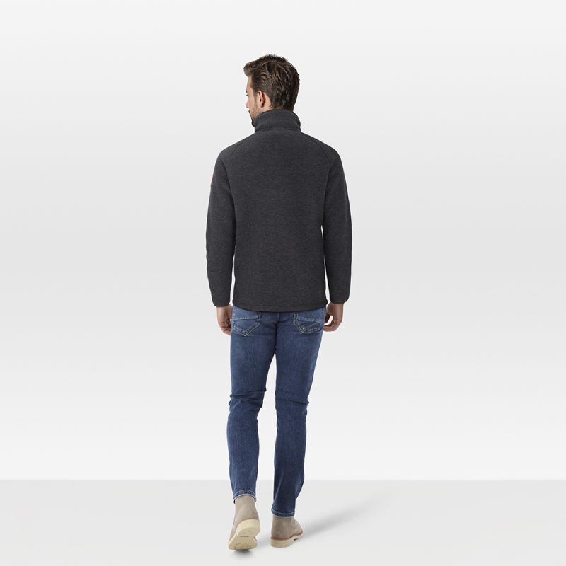 Kjelvik Darius - Fleecevest - Zwart - 2XL