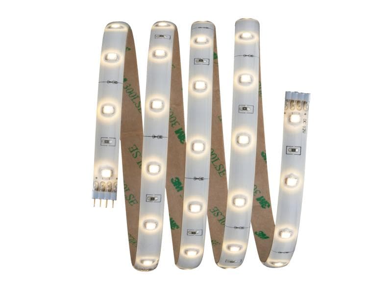 Paulmann LED-Stripe YourLED 3000 K, 1.5 m Basisset LED-Streifen mit Beschichtung, leuchtet in warmweissem Licht