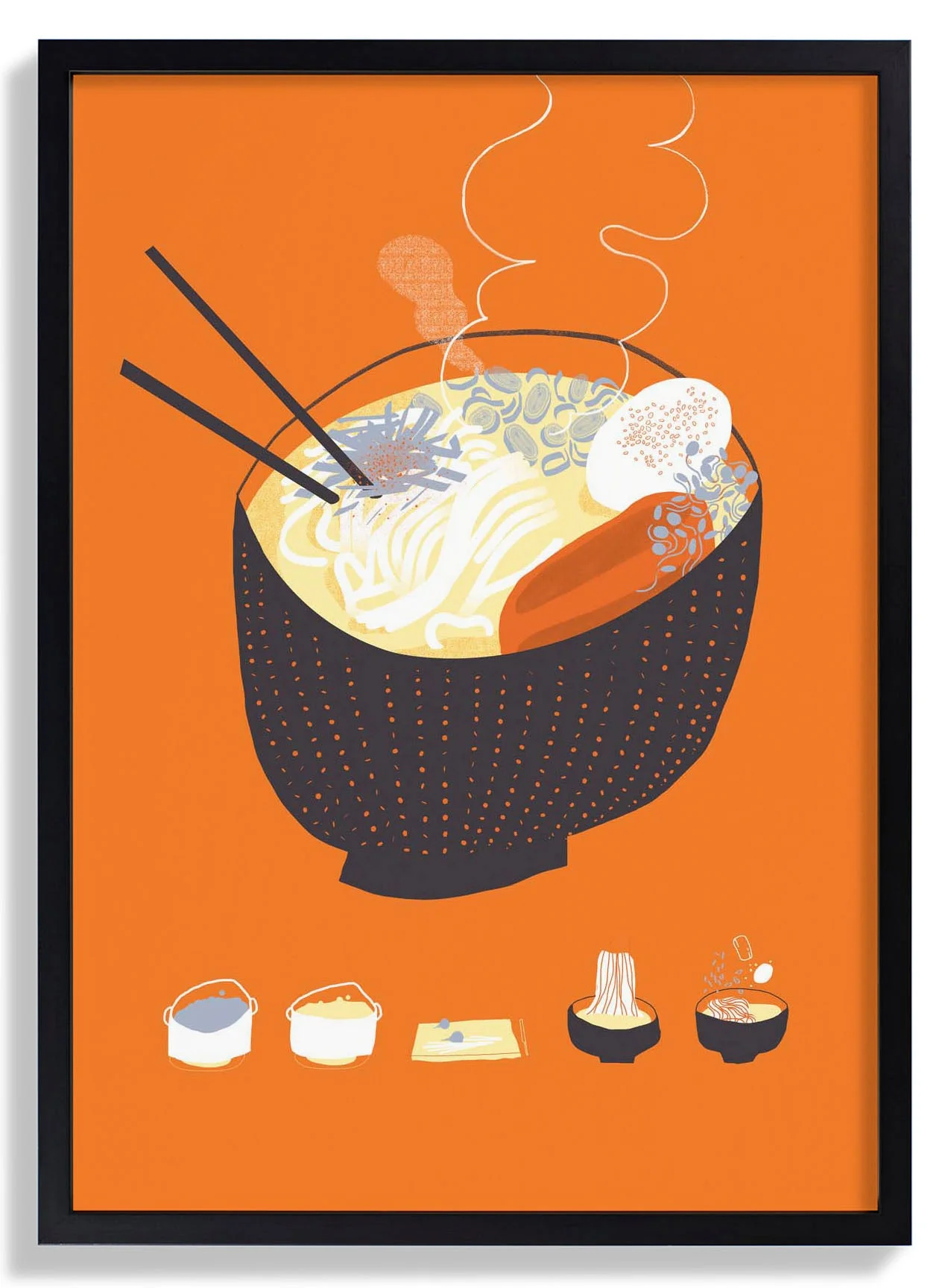Aber zuerst: Ramen von Gina Rosas Moncada