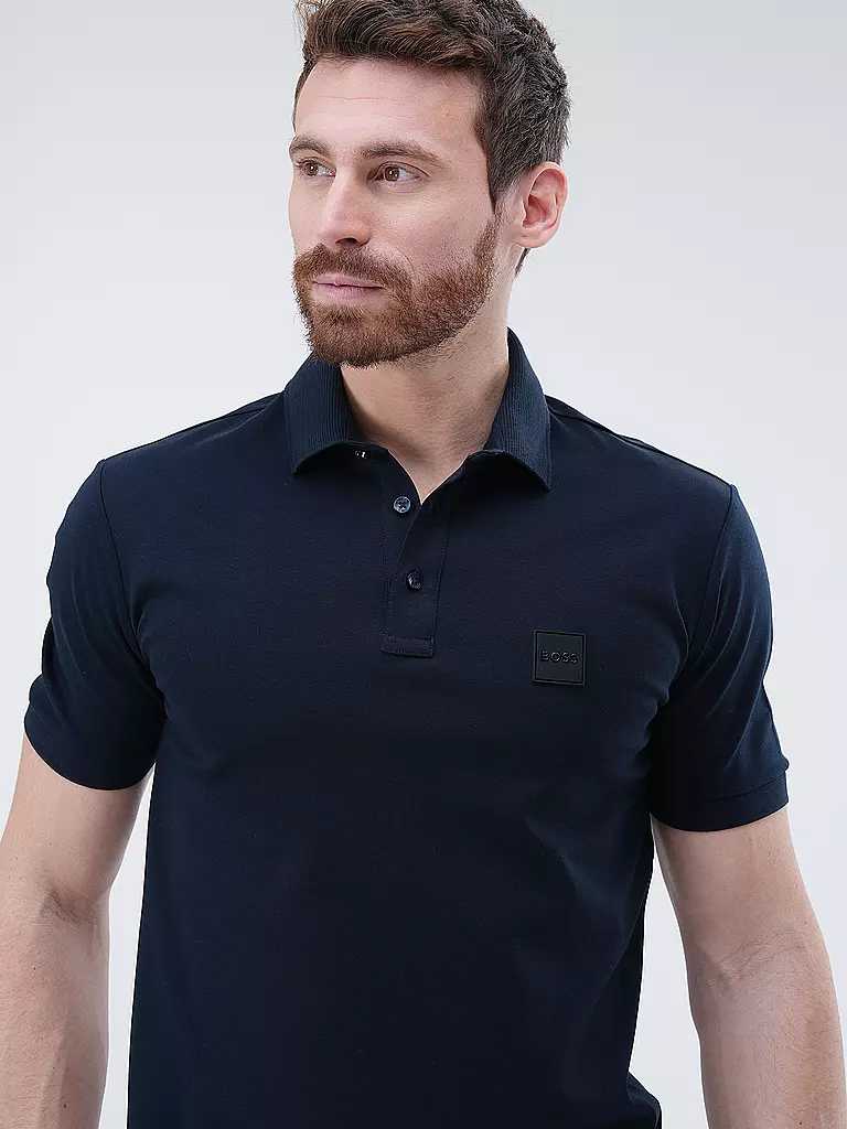 BOSS Poloshirt Regular Fit PARLY dunkelblau