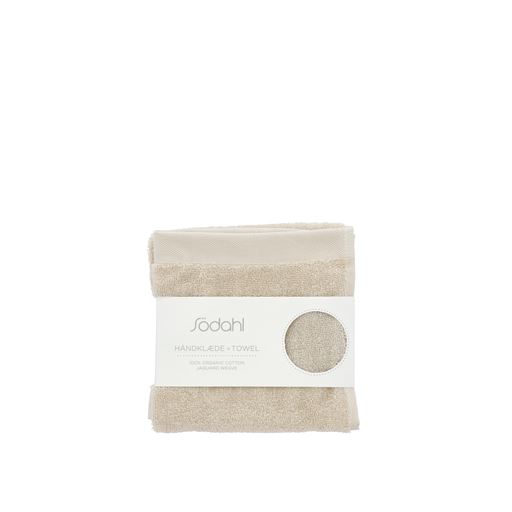 Södahl Comfort Organic Håndklæde, Beige, 40x60 cm