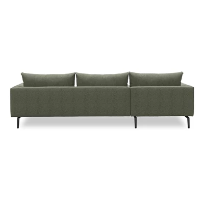 Hallsberg venstrevendt sofa med chaiselong
