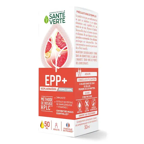 Santé Verte EPP 800+ Extrato de Semente de Toranja 50ml