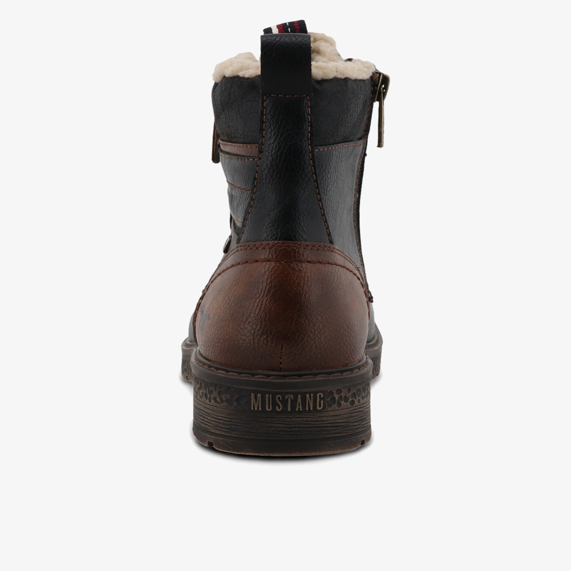 MUSTANG Herren Schnürboots schwarz