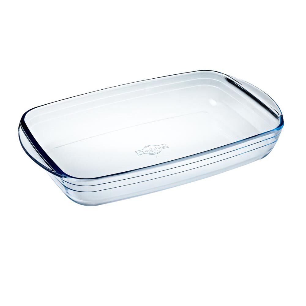 Plat à four rectangle verre