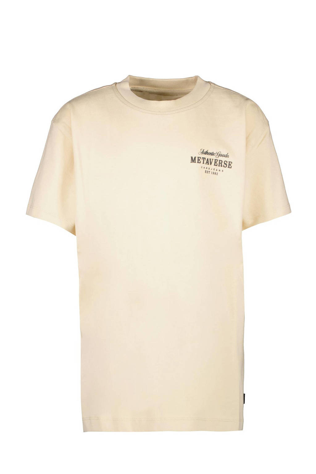 Cars T-shirt MEZZO met backprint zand