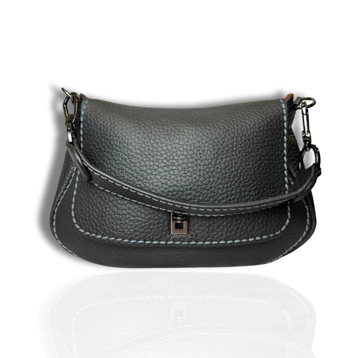 Plinio Visona | 23611 | Leren schoudertas