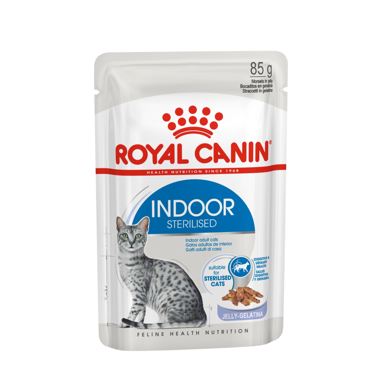 ROYAL CANIN Indoor Sterilised Adult in Gelee 12x85 g
