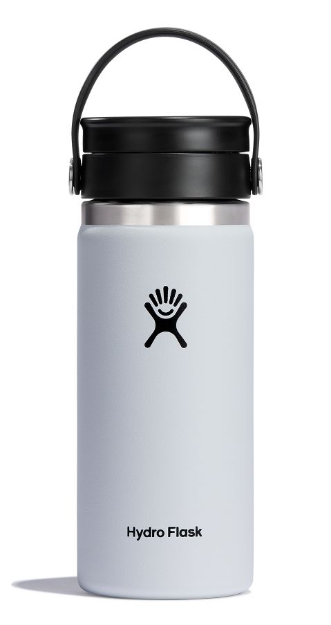 Hydro Flask 16 OZ Wide Mouth Flex Sip Lid White