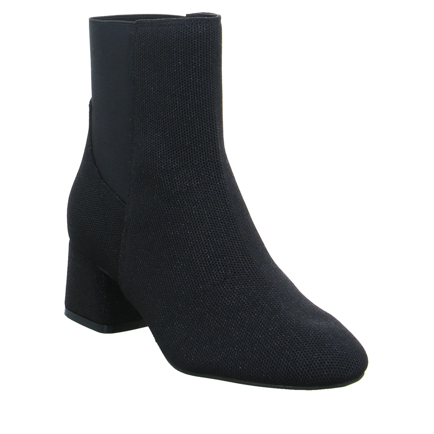 LA STRADA Stiefelette Schwarz Textil