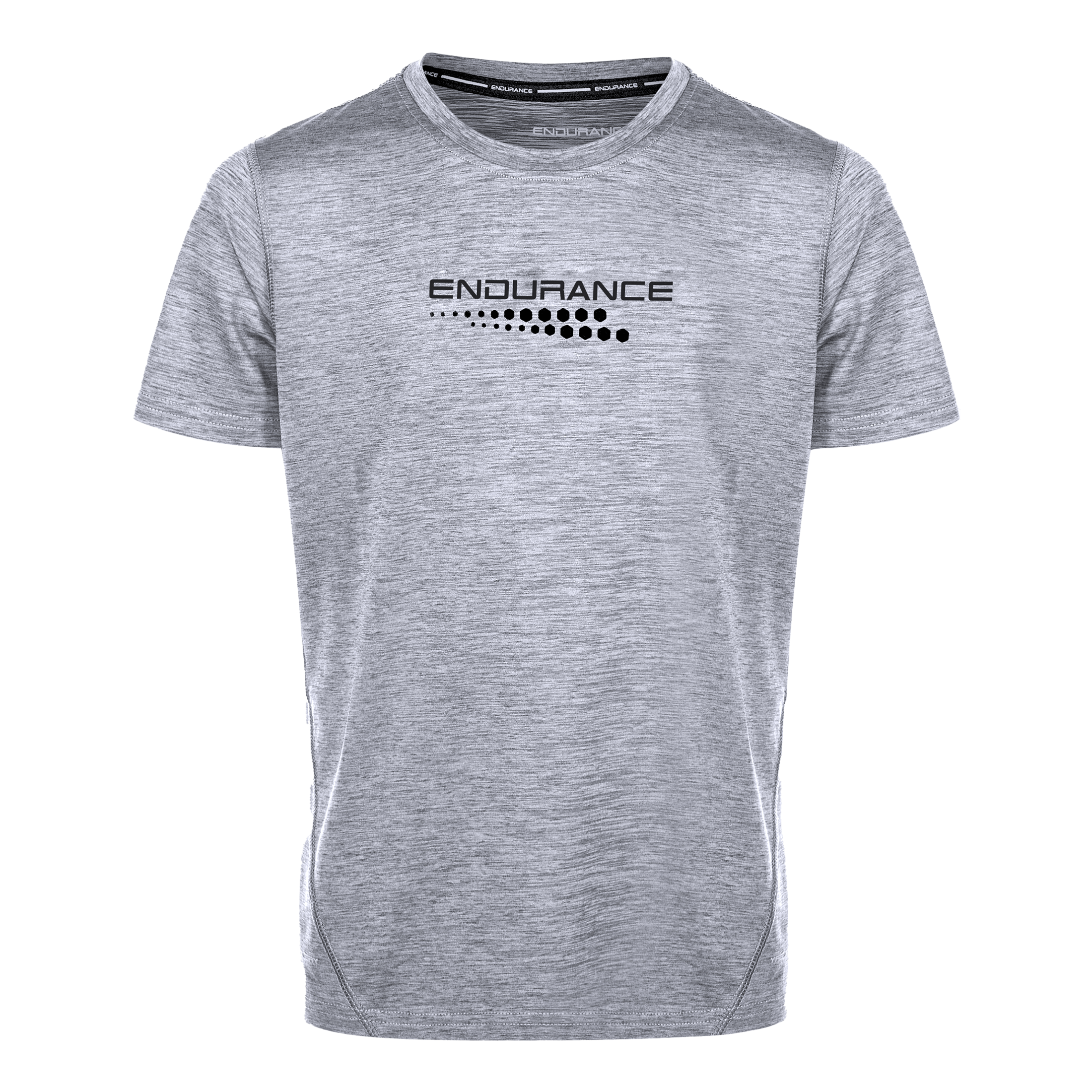 Endurance Drill Jr. Unisex S/S Melange Tee - Treningstøy