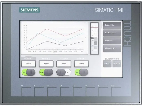 Siemens 6AV2123-2GB03-0AX0, Digital, Indgang, Grå, 977 g