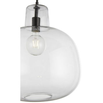KARWEI hanglamp Sjors rookglas