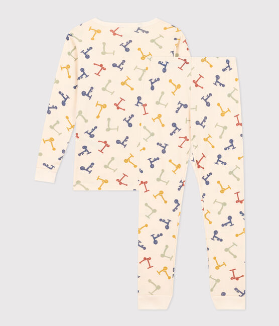 Pyjama ajusté en coton imprimé trottinette enfant