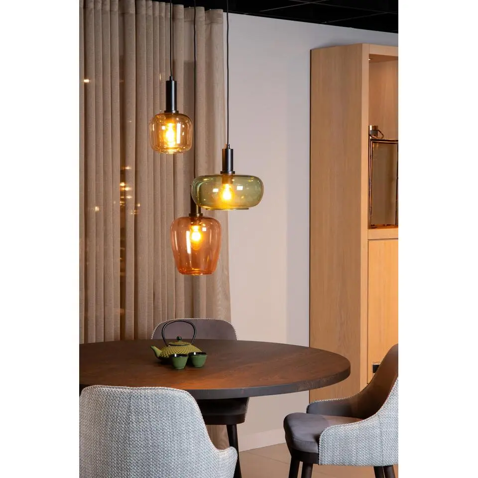 Lucide ILONA Hanglamp - Zwart