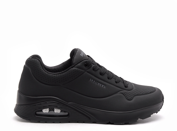Skechers basses homme unostand 52458 noir