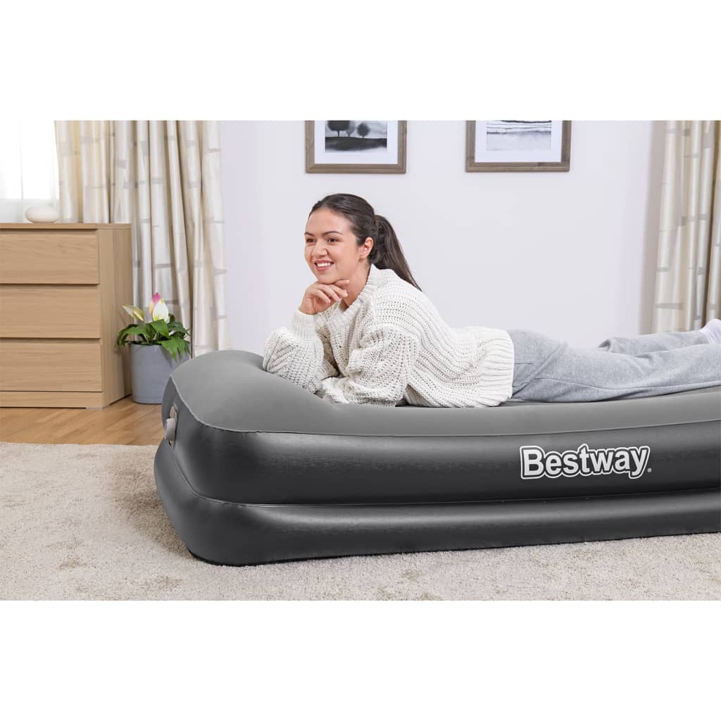 Colchão inflável Bestway com bomba de ar integrada, 191 x 97 x 46 cm