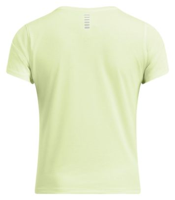 Maillot manches courtes Under Armour Launch Run Vert Femme
