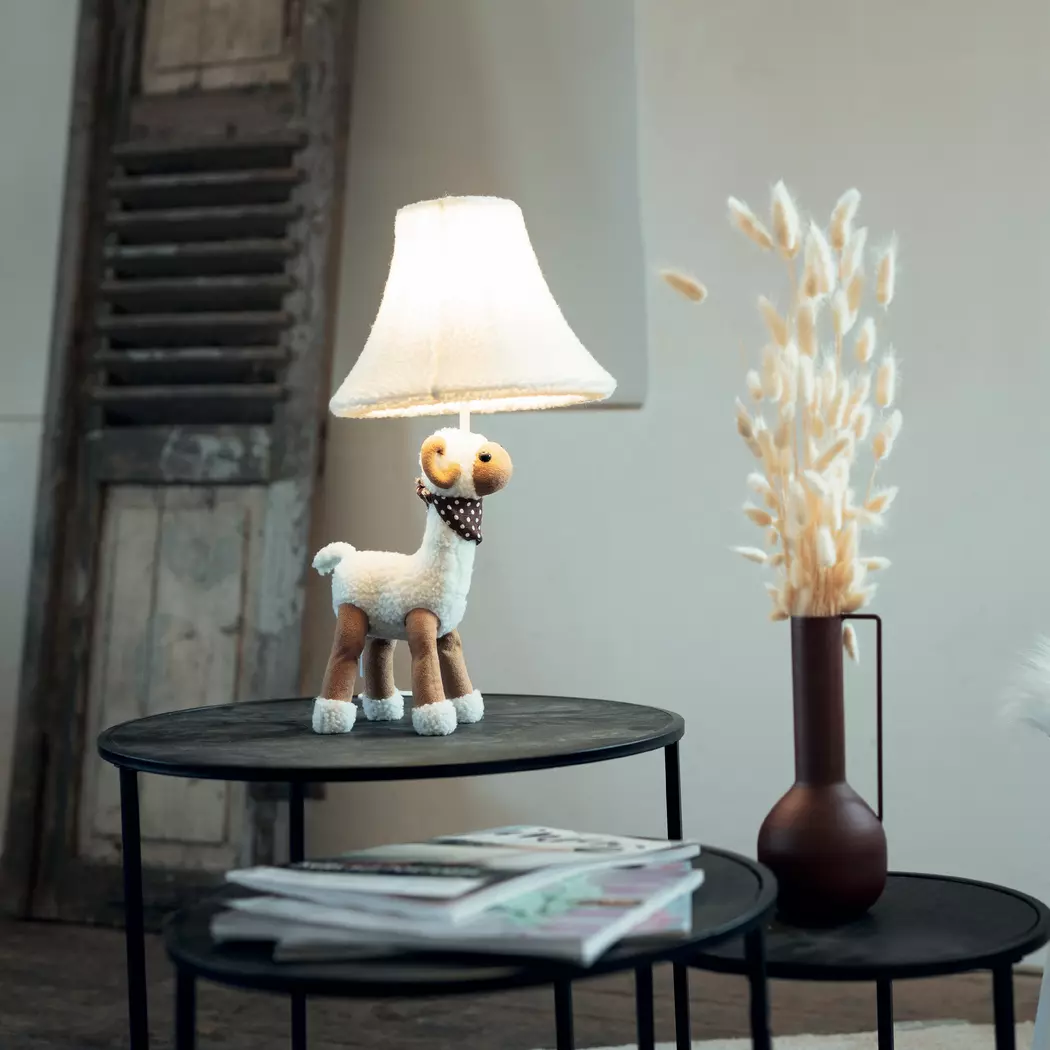 LED-Tischleuchte Wolle das Schaf